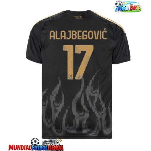 Camiseta Juventus Kerim Alajbegovic #17 Tercera Equipación Replica 2026-27 mangas cortas